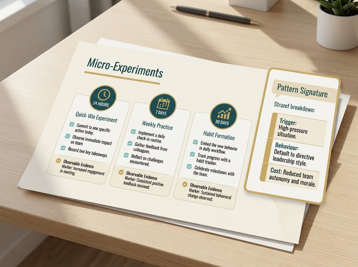 Inner Saboteur report showing detailed coaching recommendations and scoring